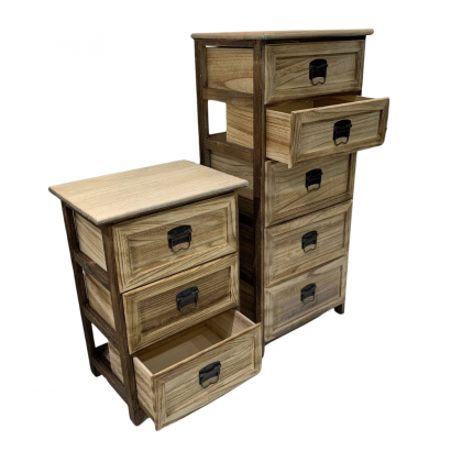 Wooden Cabinet with Drawers (03)