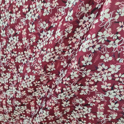 SILK FLORAL 45" POLYESTER FABRIC (SF01-05)