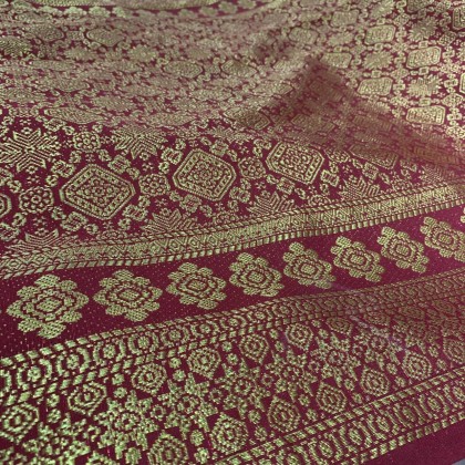SONGKET Sulam Benang Emas 45" (FAB_SGK_01)
