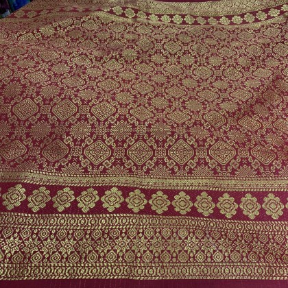 SONGKET Sulam Benang Emas 45" (FAB_SGK_01)