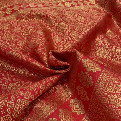 SONGKET Sulam Benang Emas 45" (FAB_SGK_01)