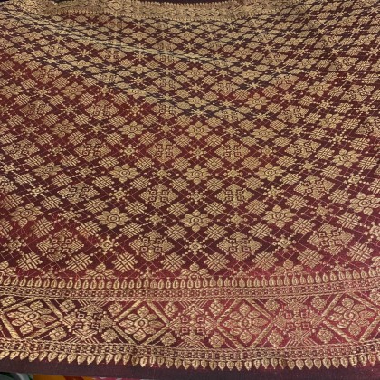 SONGKET Sulam Benang Emas 45" (FAB_SGK_02)
