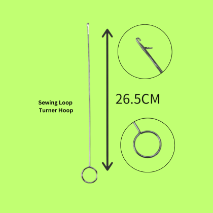 Sewing Loop Turner Hoop & Draw String Tool (Single/Set) Sewing Loop Turner Hoop & Draw String Tool (Single/Set)