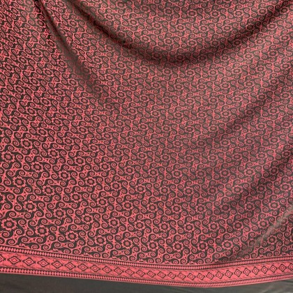 Batik Borneo Bungai Terung Bidang 45" (BB/CR/082025/01) Kain Cotton Rayon