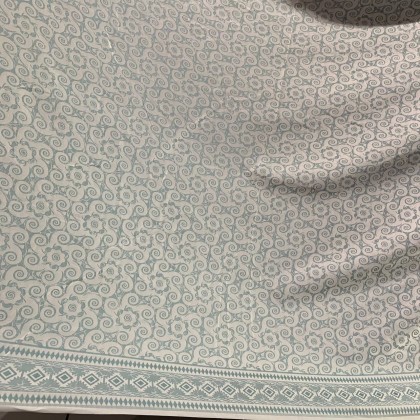 Batik Borneo Bungai Terung Bidang 45" (BB/CR/082025/01) Kain Cotton Rayon