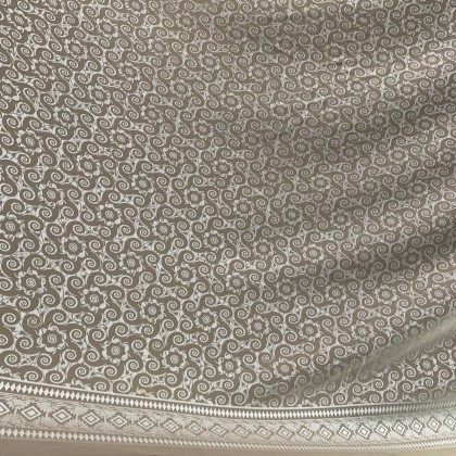 Batik Borneo Bungai Terung Bidang 45" (BB/CR/082025/01) Kain Cotton Rayon