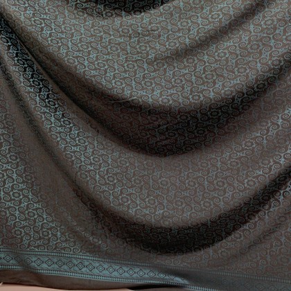 Batik Borneo Bungai Terung Bidang 45" (BB/CR/082025/01) Kain Cotton Rayon