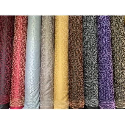 Batik Borneo Bungai Terung Bidang 45" (BB/CR/082025/01) Kain Cotton Rayon Batik Borneo Bungai Terung Bidang 45" (BB/CR/082025/01) Kain Cotton Rayon